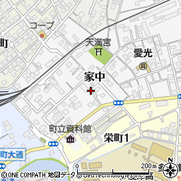 香川県仲多度郡多度津町家中周辺の地図