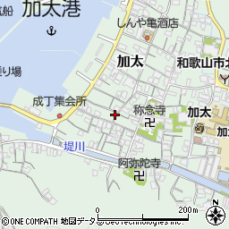 和歌山県和歌山市加太1293周辺の地図