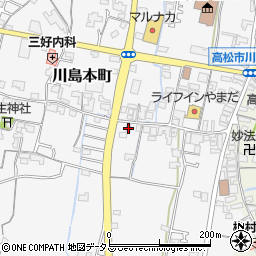 香川県高松市川島本町136周辺の地図