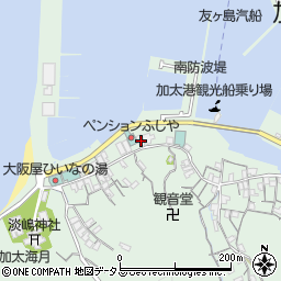 和歌山県和歌山市加太201周辺の地図