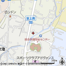和歌山県岩出市金池127-8周辺の地図