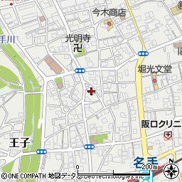 和歌山県紀の川市名手市場1498周辺の地図