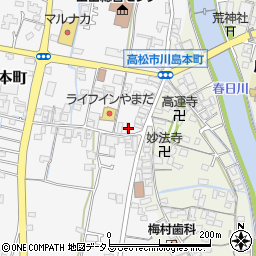香川県高松市川島本町161周辺の地図