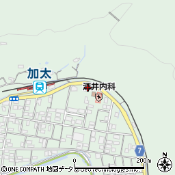 オレンジ薬局加太店周辺の地図