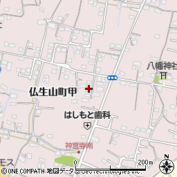 香川県高松市仏生山町1841周辺の地図