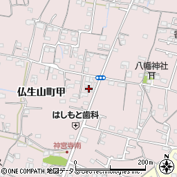 香川県高松市仏生山町1843周辺の地図