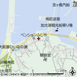 和歌山県和歌山市加太202周辺の地図