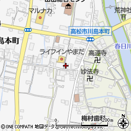 香川県高松市川島本町159周辺の地図