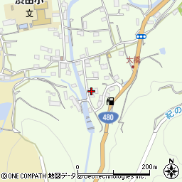 和歌山県伊都郡かつらぎ町東渋田294周辺の地図