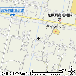 香川県高松市川島東町416周辺の地図