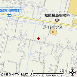 香川県高松市川島東町418-2周辺の地図