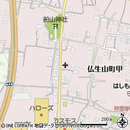 香川県高松市仏生山町1509周辺の地図