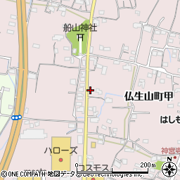 香川県高松市仏生山町1493周辺の地図
