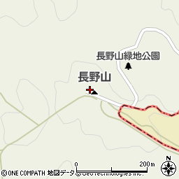 長野山周辺の地図