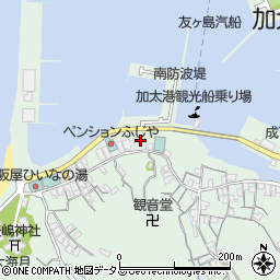 和歌山県和歌山市加太203周辺の地図