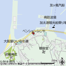 和歌山県和歌山市加太200周辺の地図