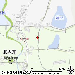 和歌山県紀の川市北大井84周辺の地図