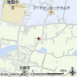和歌山県紀の川市古和田602周辺の地図