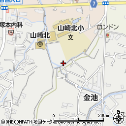 和歌山県岩出市金池223-1周辺の地図