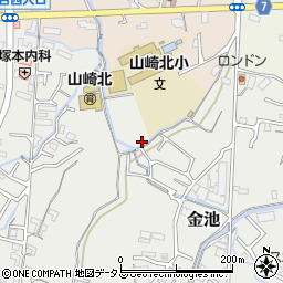 和歌山県岩出市金池223周辺の地図