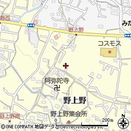 和歌山県岩出市野上野463周辺の地図