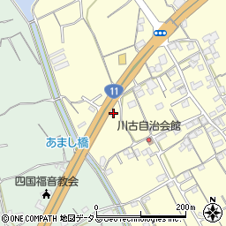 香川県丸亀市土器町西2丁目591周辺の地図