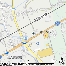 和歌山県紀の川市名手市場479周辺の地図