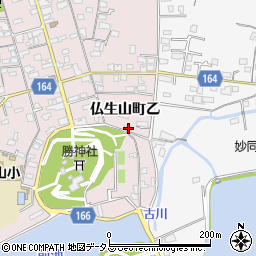 香川県高松市仏生山町664-1周辺の地図