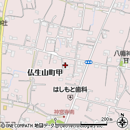 香川県高松市仏生山町1833周辺の地図