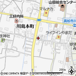 香川県高松市川島本町148周辺の地図