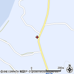 愛媛県越智郡上島町岩城4447周辺の地図