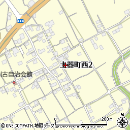 香川県丸亀市土器町西2丁目443周辺の地図