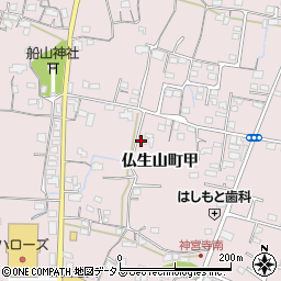 香川県高松市仏生山町1545周辺の地図