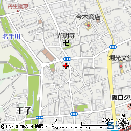 和歌山県紀の川市名手市場1480周辺の地図