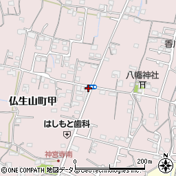 香川県高松市仏生山町1848周辺の地図