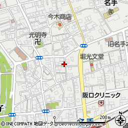 和歌山県紀の川市名手市場699-27周辺の地図
