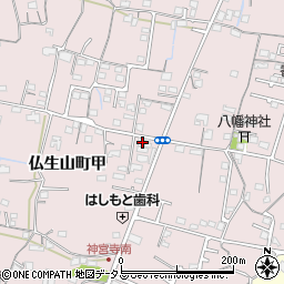 香川県高松市仏生山町1842周辺の地図