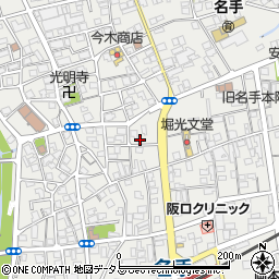 和歌山県紀の川市名手市場706周辺の地図