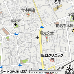 和歌山県紀の川市名手市場705周辺の地図
