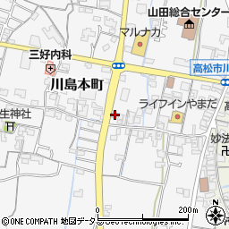 香川県高松市川島本町148-2周辺の地図