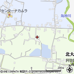 和歌山県紀の川市北大井402周辺の地図