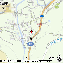 和歌山県伊都郡かつらぎ町東渋田305周辺の地図
