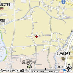 和歌山県岩出市根来72周辺の地図