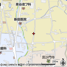 和歌山県岩出市根来55周辺の地図