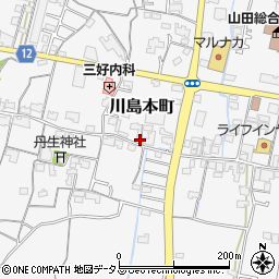 香川県高松市川島本町453周辺の地図