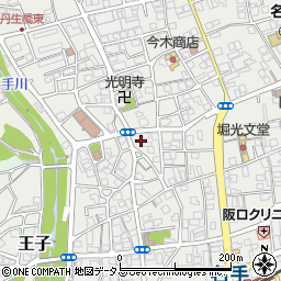和歌山県紀の川市名手市場1486周辺の地図
