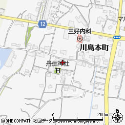 香川県高松市川島本町716-6周辺の地図