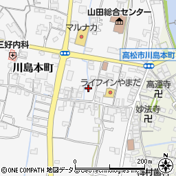 香川県高松市川島本町153-7周辺の地図
