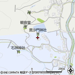 兵庫県南あわじ市賀集八幡南589周辺の地図