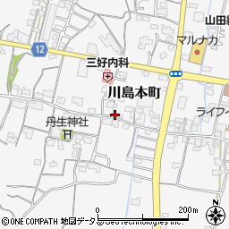 香川県高松市川島本町周辺の地図